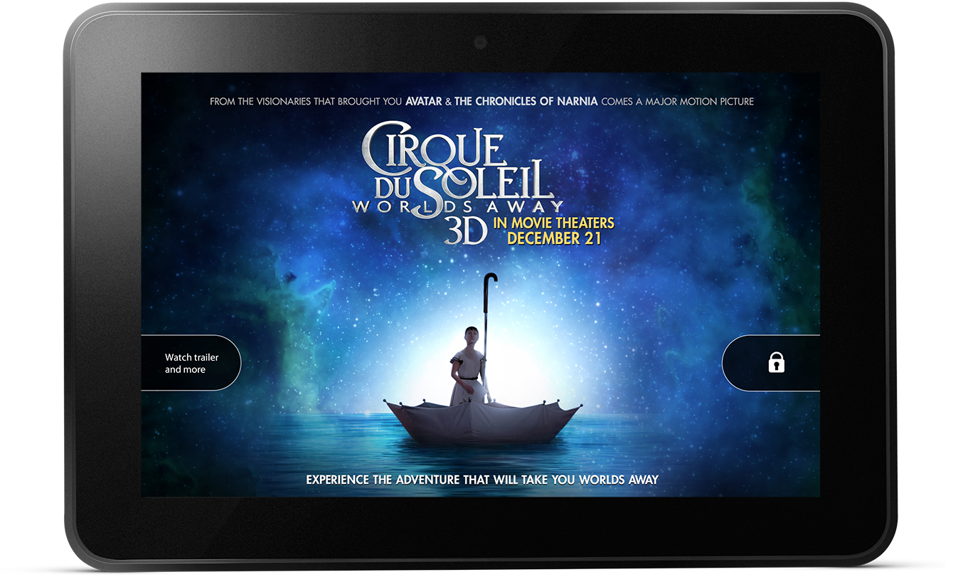 Cirque Du Soleil Landscape Kindle Fire Wakescreen