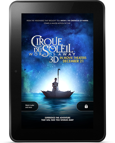 Cirque Du Soleil Portrait Kindle Fire Wakescreen