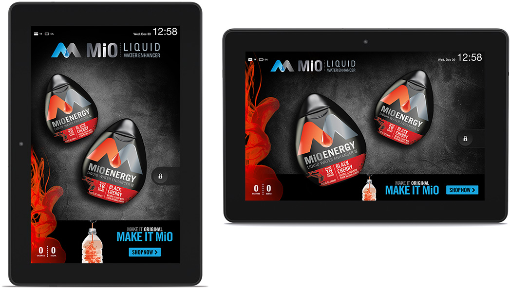 MiO - Kindle Fire Wakescreen